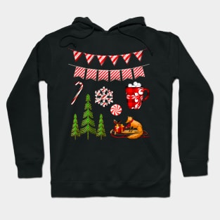 Merry Christmas Winter Time Hoodie